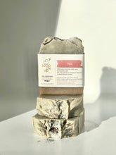 Upload an image to the Gallery viewer, LOVE SPELL / With silk fibers, carbon & pink clay.