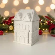 Φόρτωση εικόνας στο εργαλείο προβολής Συλλογής, GINGERBREAD CERAMIC HOUSE
