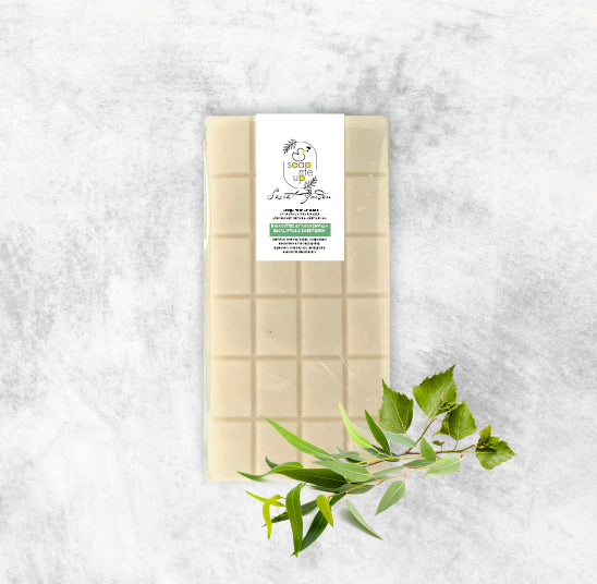 WITH ESSENTIAL OILS OF EUCALYPTUS & SWEET BIRCH
